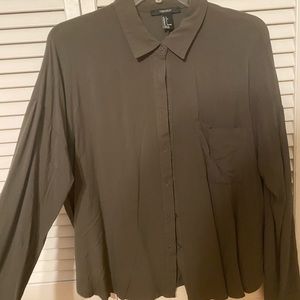 Forever 21 button up blouse